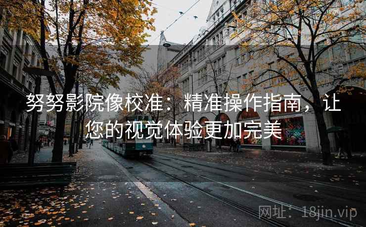 努努影院像校准：精准操作指南，让您的视觉体验更加完美
